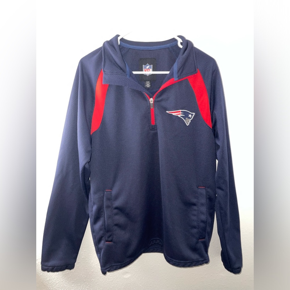 NFL PATRIOTS NEW ENGLAND QUARTERZIP